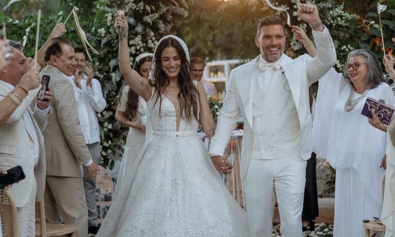 Julián Gil y Valeria Marín se casan en Puerto Rico