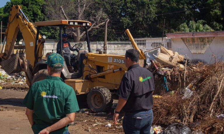 Alcaldía de Maracaibo refuerza recolección de desechos sólidos