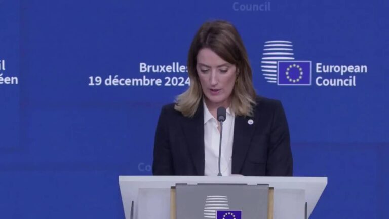 Metsola pide a los países de la UE que sean “más claros” al hablar de Venezuela