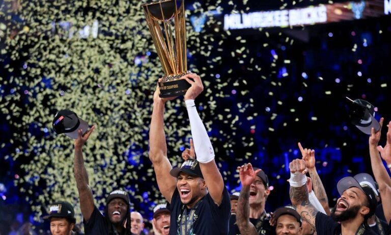 Milwaukee Bucks se consagra campeón de la NBA Cup