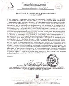 Contraloría Municipal de Maracaibo Se Hace Saber Expediente Nro DDR-003-2024