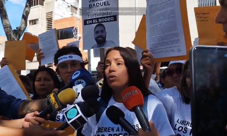 Familiares de reos del Rodeo I denuncian situación irregular y piden fe de vida