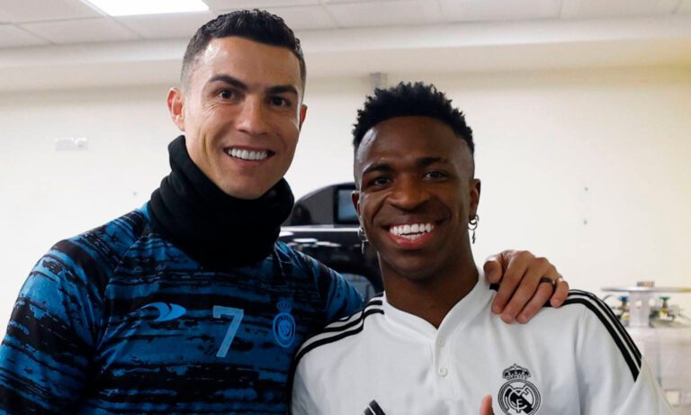 Cristiano Ronaldo considera que Vinícius Jr. merecía el Balón de Oro antes que “Rodri”