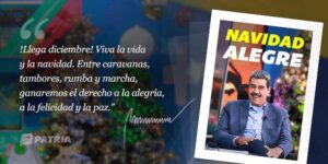 Pagan por Patria el bono especial Navidad Alegre