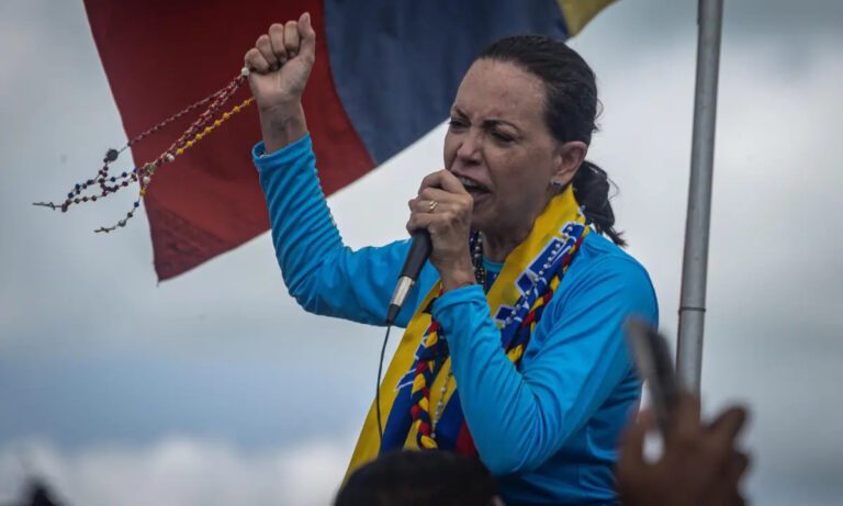 María Corina Machado llama a los venezolanos a vencer el miedo por la libertad