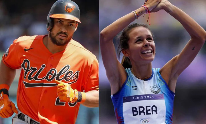 Anthony Santander y Joselyn Brea se coronan como Atletas del Año 2024