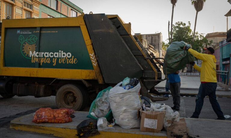 Mil 100 toneladas de desechos recolecta la Alcaldía de Maracaibo durante el 1 de enero