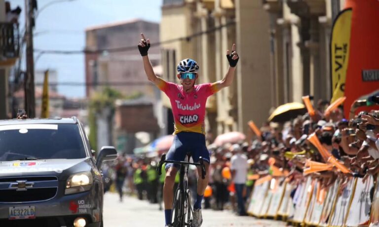 Ángel Rivas gana la quinta etapa de la Vuelta al Táchira