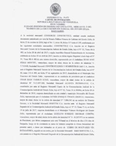 Cartel de Intimación Expediente Nro 59.473