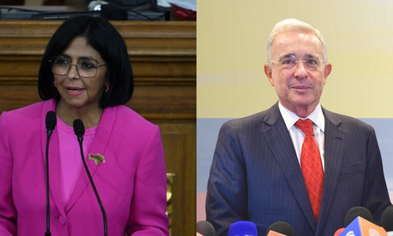 Delcy Rodríguez a Uribe: “Venezuela no permitirá que criminales se apropien de la voluntad popular”