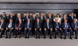 El Real Madrid celebra el acto de proclamación de Florentino Pérez