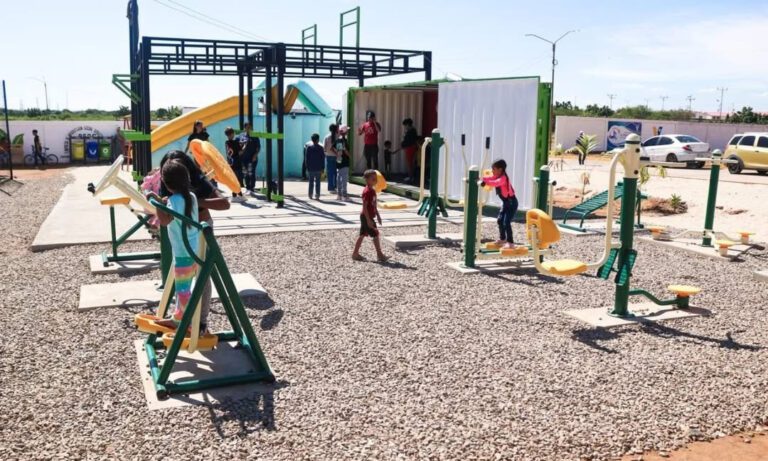 Inauguran en Luis Hurtado Higuera el primer ecoparque de la ciudad