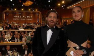 Édgar Ramírez se luce como presentador en los Globos de Oro
