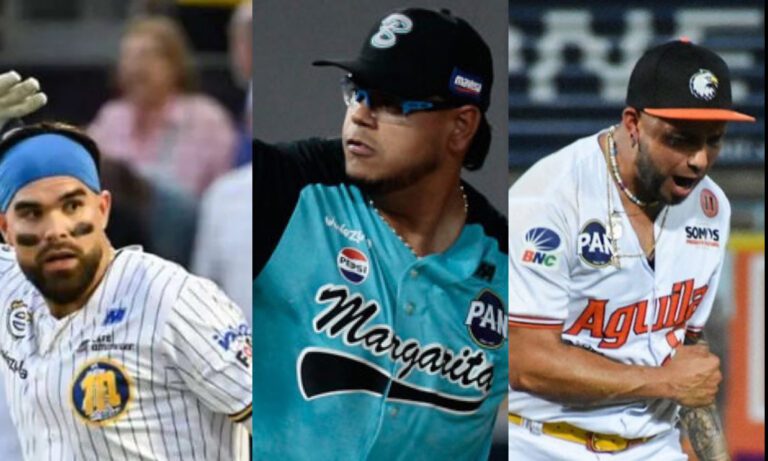 Renato Núñez, Silvino Bracho y Dedgar Jiménez lideran lista de ganadores de Los Grandes de la LVBP