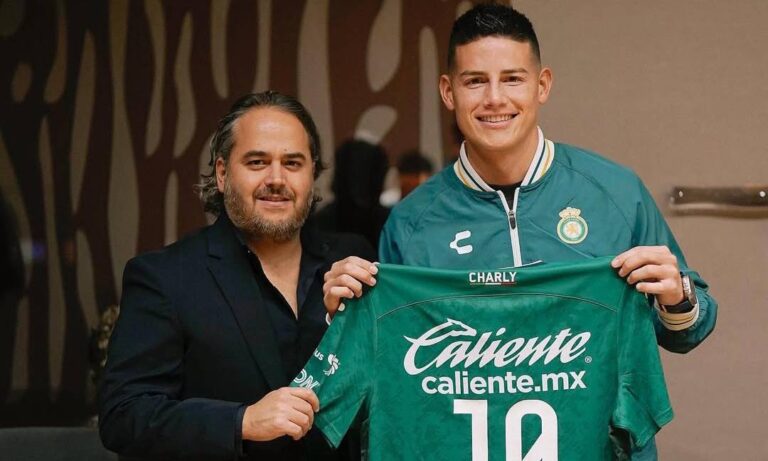 Anuncian a James Rodríguez como nuevo refuerzo del Club León de México