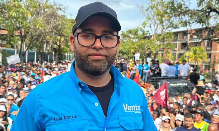 Vente Venezuela exige la liberación de Luis Istúriz tras 5 meses detenido