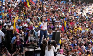 Machado tras ganar el Nobel de la Paz: “Vamos hasta el final de la mano de Dios”
