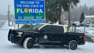 Tormenta invernal sorprende a Florida y el norte de Luisiana