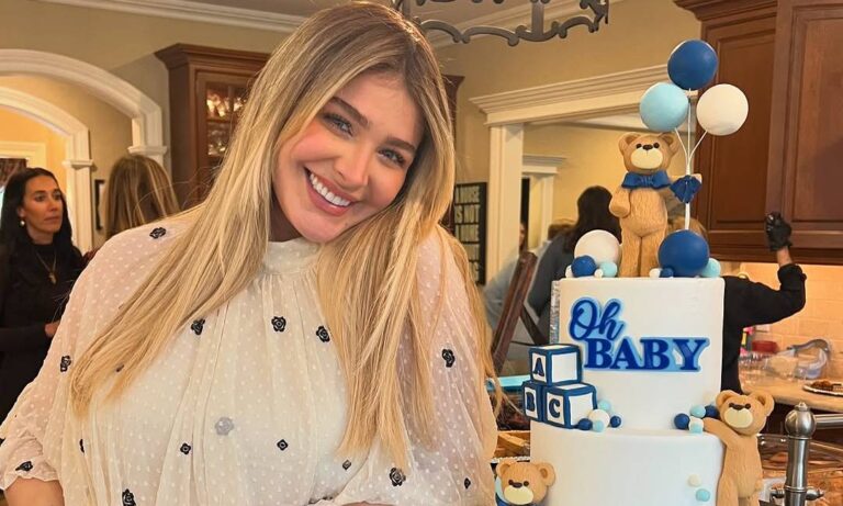 Migbelis Castellanos celebra el “baby shower” de su hijo