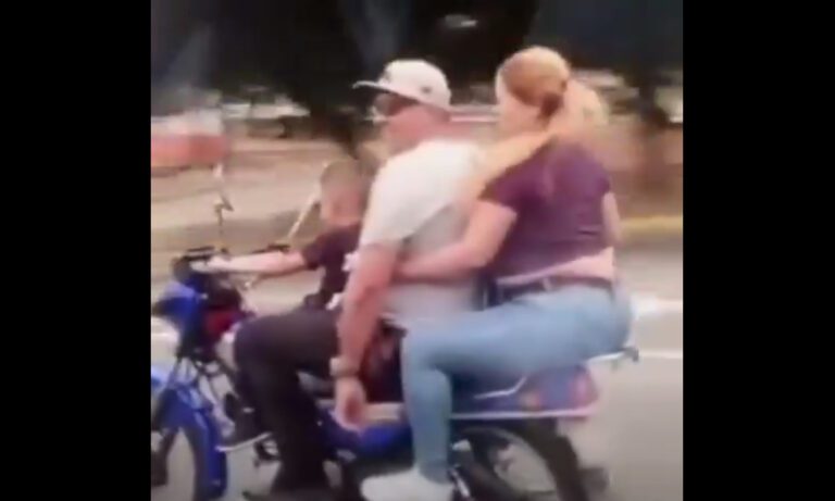 MP investigará a los acompañantes del niño que conducía una moto en la autopista Francisco Fajardo