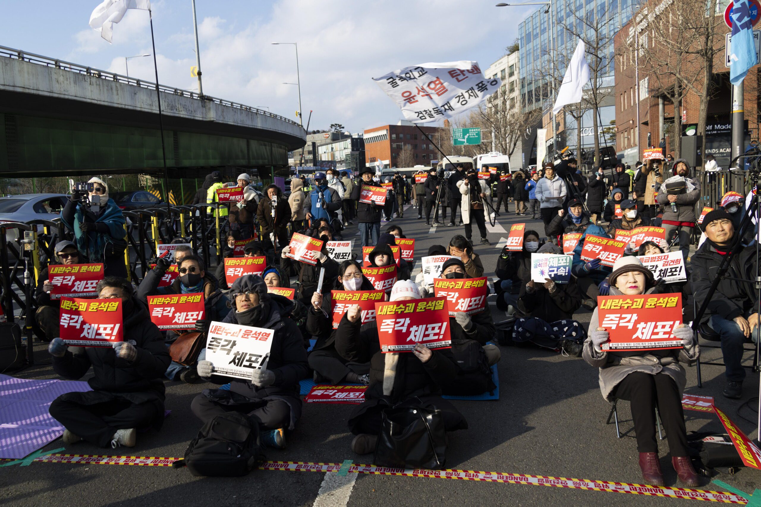 Protestas en Seul