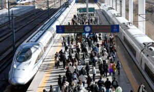 China inicia su período de mayor movilidad con previsiones de récord de desplazamientos