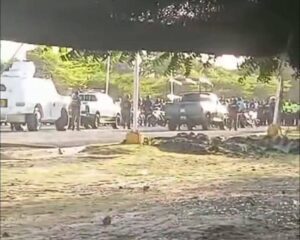 Reportan presencia militar y de motorizados en la Troncal del Caribe