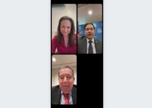 Marco Rubio subraya a González Urrutia y a Machado el apoyo de EE. UU. a la democracia