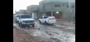 Denuncian que pésima vialidad en calle de Amparo suma tres años