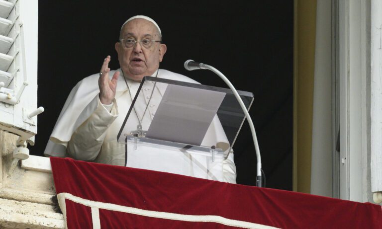 El Papa agradece el alto el fuego en Gaza y aboga por una “solución justa” de dos Estados