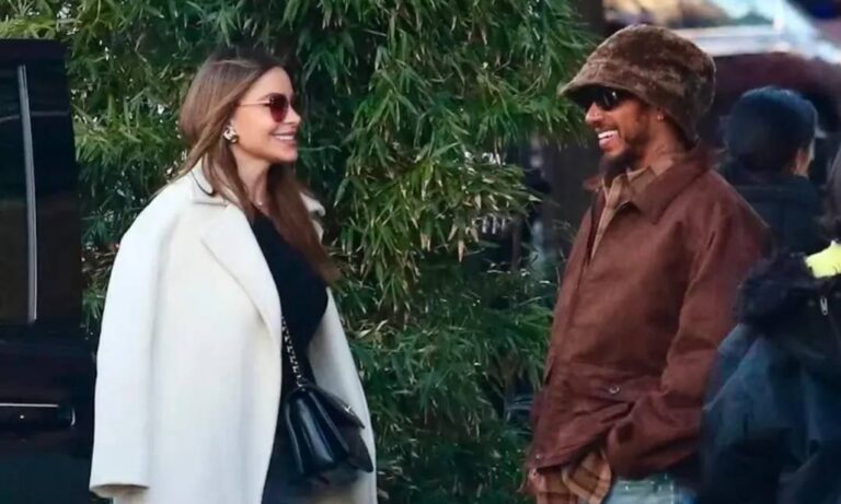 Cita en Nueva York desata rumores de romance entre Sofía Vergara y Lewis Hamilton