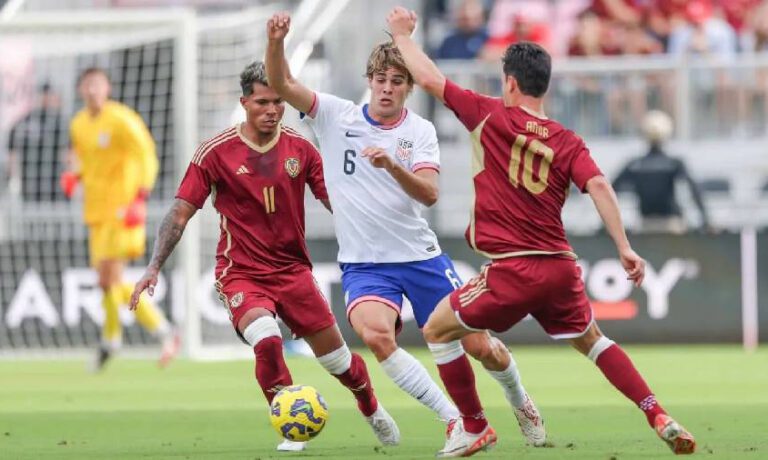 La Vinotinto cae 3-1 en amistoso ante EE. UU.