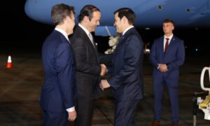 Marco Rubio llega a Panamá en su primer viaje como secretario de Estado de EE. UU.