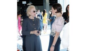 Carolina Herrera presenta su nueva colección en la semana de la moda de Nueva York