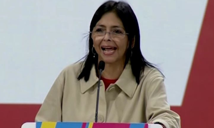 Delcy Rodríguez asevera que el país sufre “por las acciones financiadas por la Usaid”