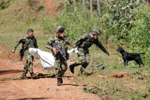 Mueren 2 soldados colombianos en combate con el Clan del Golfo