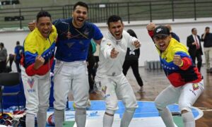 Equipo de espada de Venezuela está en el Top 10 del mundo