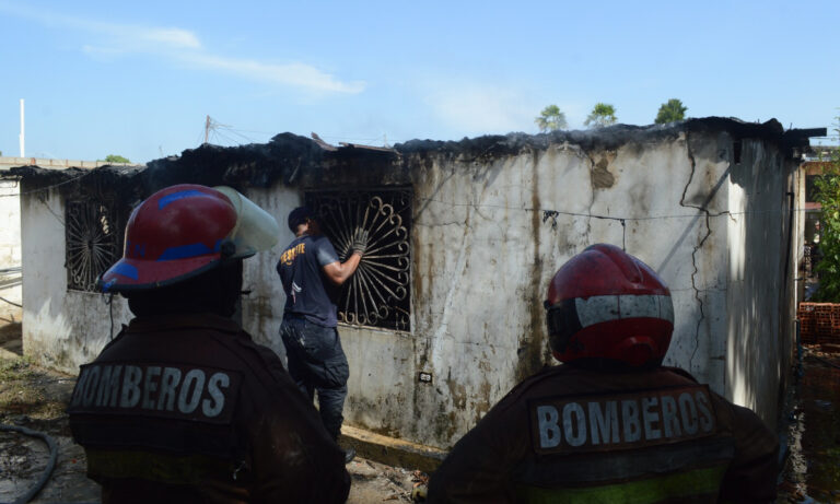 Niño de 7 años sobrevive a incendio de su casa en el barrio Panamericano