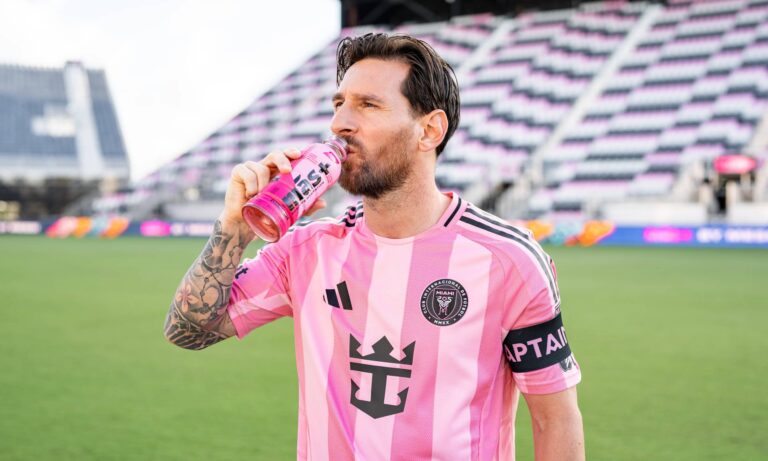 Una bebida creada por Messi es nuevo patrocinador del Inter Miami