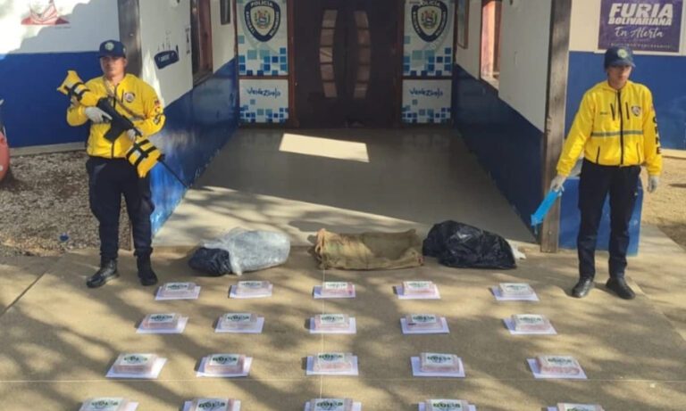 Decomisan más de 36 kilos de cocaína en Falcón