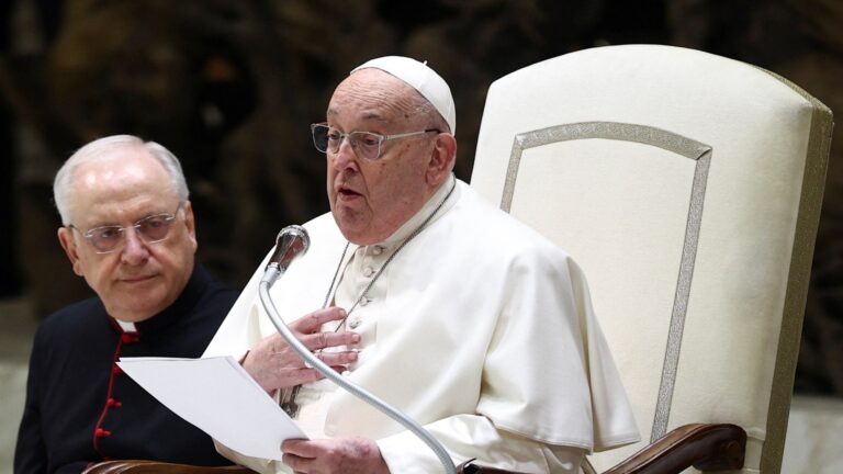 El Papa continúa con bronquitis y no lee la catequesis de la audiencia general