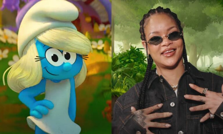 Rihanna debutará en la nueva película de “Los Pitufos”