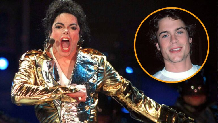 Rob Lowe revela que Michael Jackson le pidió a un cirujano tener su barbilla