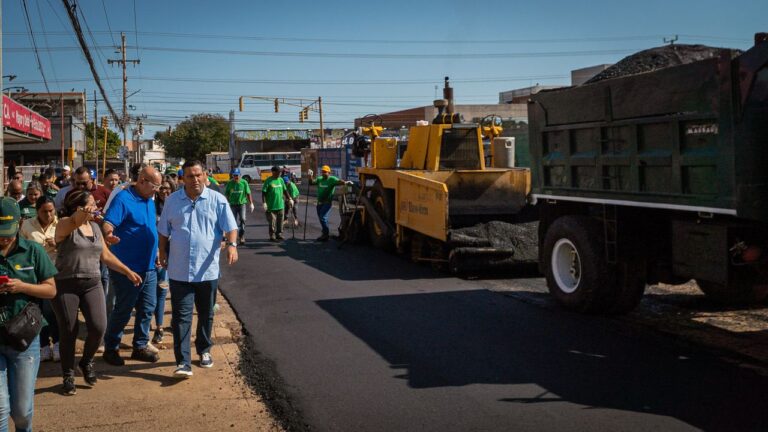 Alcaldía inicia la rehabilitación de la avenida 63 del sector Amparo