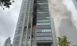 Incendio en torre en Buenos Aires deja 3 personas hospitalizadas y 100 evacuadas