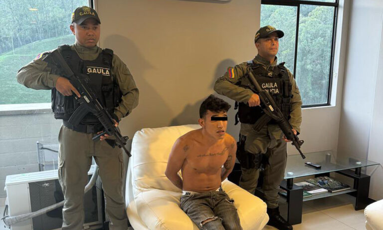 Detienen en Medellín a ‘Chino San Vicente’, cabecilla del “Tren de Aragua”