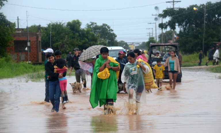 Aumentan a 39 los fallecidos y a 7 los desaparecidos por las lluvias en Bolivia