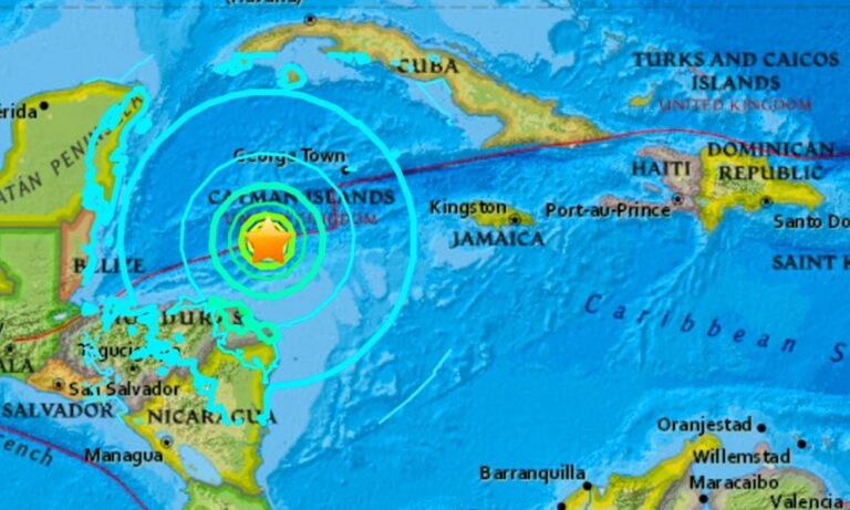 Sismo de magnitud 8 sacude costas caribeñas de Honduras