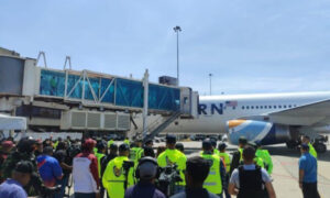 Arriban al país 175 venezolanos repatriados desde EE. UU.