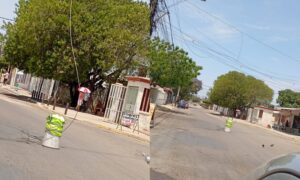 Familias de San Jacinto quedan sin electricidad tras desprendimiento de guayas
